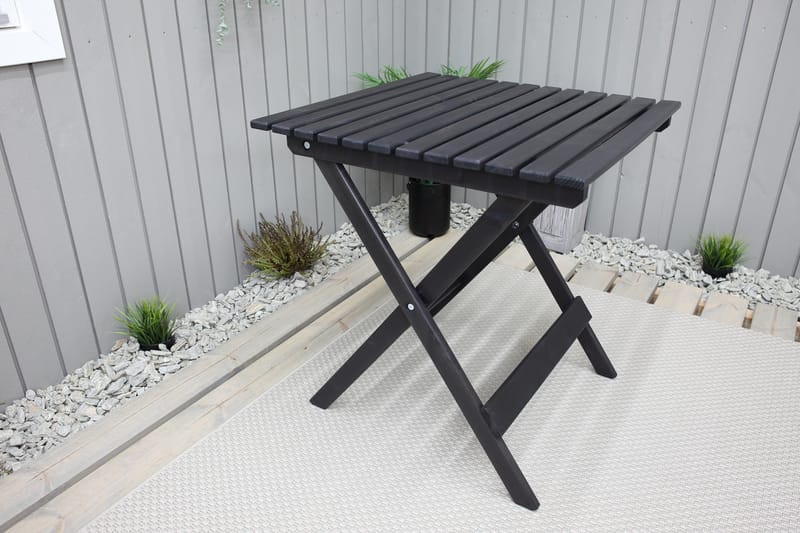 Edilma Klapbord 65 cm - Kaffesort - Havemøbler - Havebord - Spisebord & havebord