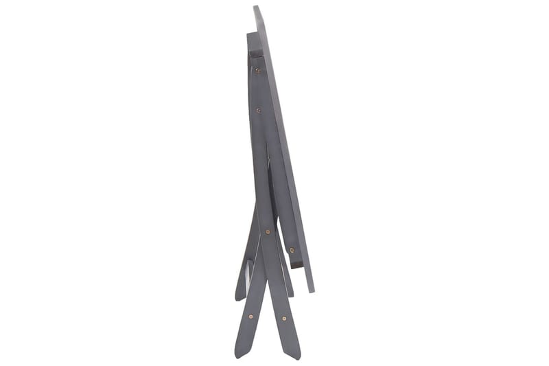 Foldbart Havebord 160 X 85 X 75 cm Massivt Akacietræ - Grå - Havemøbler - Havebord - Spisebord & havebord