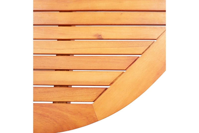 Foldbart Havebord 160x85x74 cm Massivt Eukalyptustræ - Brun - Havemøbler - Havebord - Spisebord & havebord
