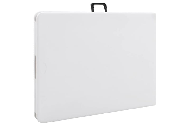 Foldbart Havebord 180x72x72 cm Hdpe Hvid - Hvid - Havemøbler - Havebord - Spisebord & havebord