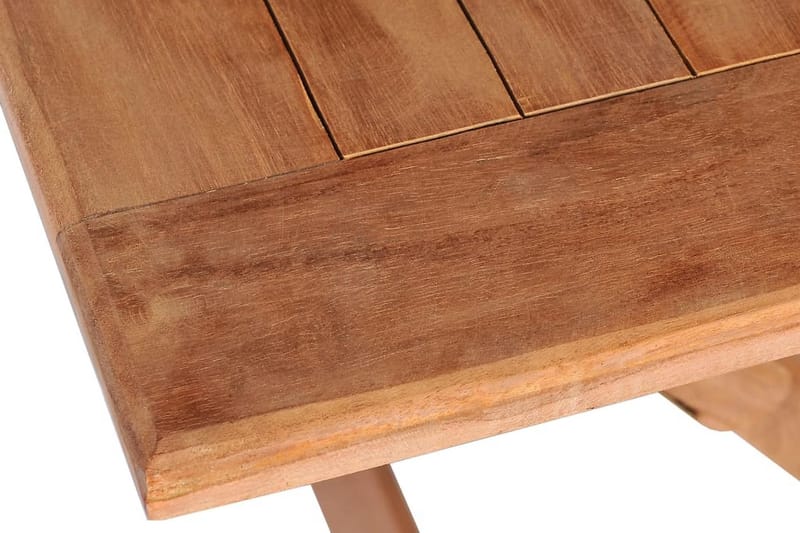 Foldbart Havespisebord 120 X 70 X 75 Cm Teaktræ - Brun - Havemøbler - Havebord - Spisebord & havebord