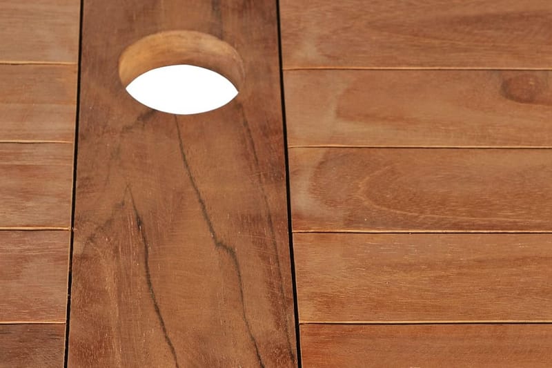 Foldbart Havespisebord 120 X 70 X 75 Cm Teaktr�æ - Brun - Havemøbler - Havebord - Spisebord & havebord