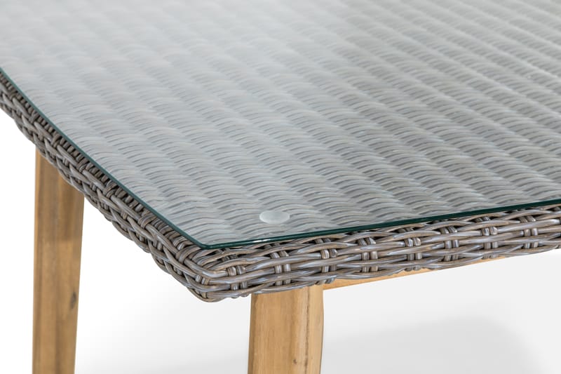 Gasell Spisebord 200x100 cm - Akacie/Natur - Spisebord & havebord