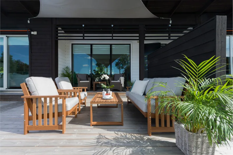 GOTLAND BORD 60X120 ASK - Varmebehandlet asketræ - Havemøbler - Havebord - Spisebord & havebord