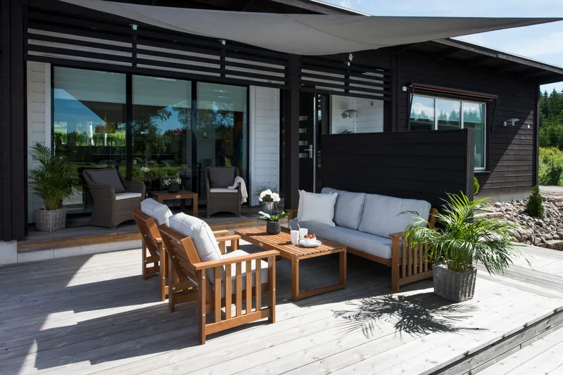 GOTLAND BORD 60X120 ASK - Varmebehandlet asketræ - Havemøbler - Havebord - Spisebord & havebord