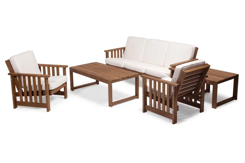 GOTLAND BORD 60X120 ASK - Varmebehandlet asketræ - Havemøbler - Havebord - Spisebord & havebord