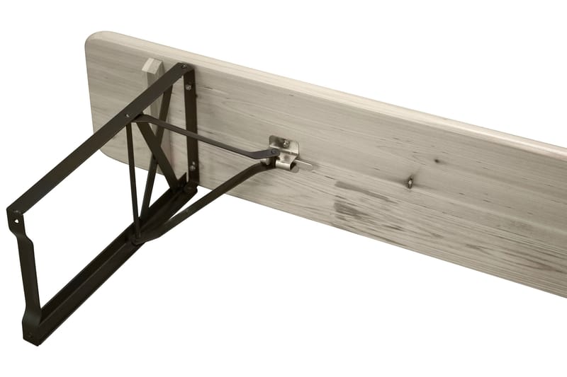 Guniess picknickbord sammenklappeligt sort/natur - Havemøbler - Havebord - Spisebord & havebord