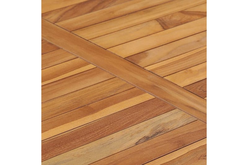 Havebord 120x65x80 cm Massivt Teaktræ - Brun - Havemøbler - Havebord - Spisebord & havebord