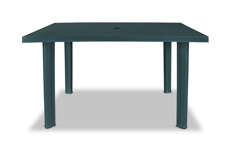 Havebord 126 X 76 X 72 Cm Plastik Grøn - Grøn - Spisebord & havebord