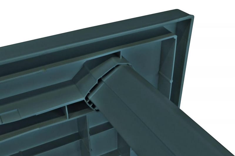 Havebord 126 X 76 X 72 Cm Plastik Grøn - Grøn - Havemøbler - Havebord - Spisebord & havebord