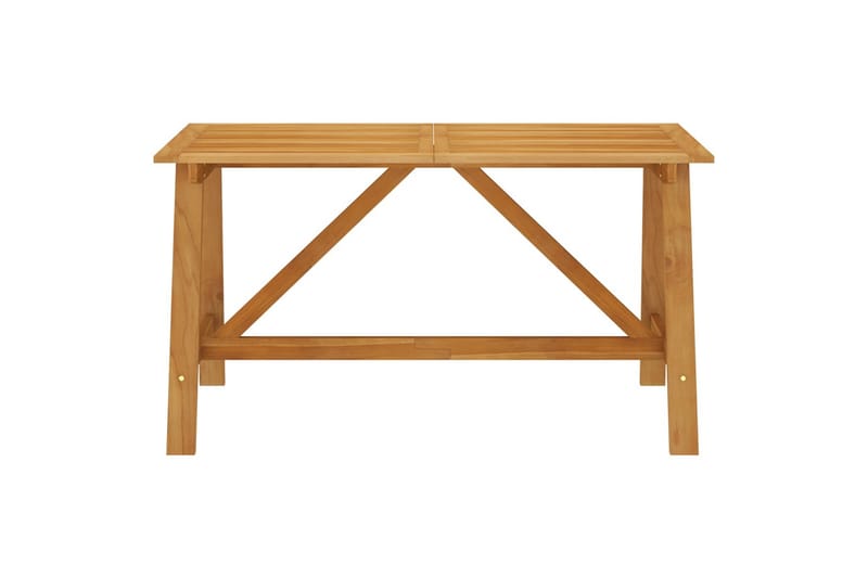 havebord 140x70x73,5 cm massivt akacietræ - Havemøbler - Havebord - Spisebord & havebord