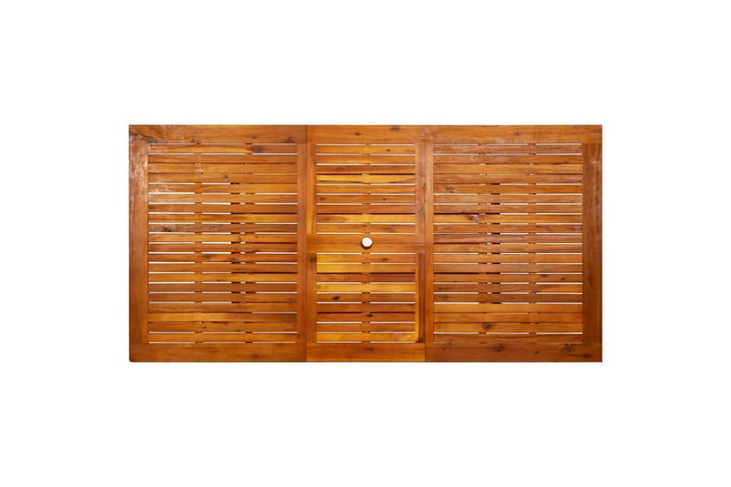 havebord (150-200)x100x75 cm massivt akacietræ - Brun - Havemøbler - Havebord - Spisebord & havebord