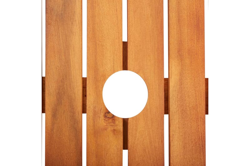 Havebord 150 x 90 x 74 cm massivt akacietræ - Brun - Havemøbler - Havebord - Spisebord & havebord