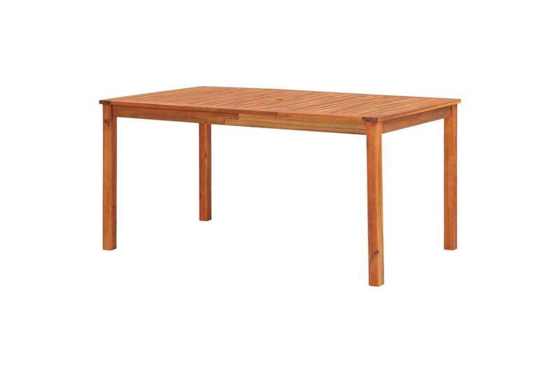 Havebord 150 x 90 x 74 cm massivt akacietræ - Brun - Havemøbler - Havebord - Spisebord & havebord