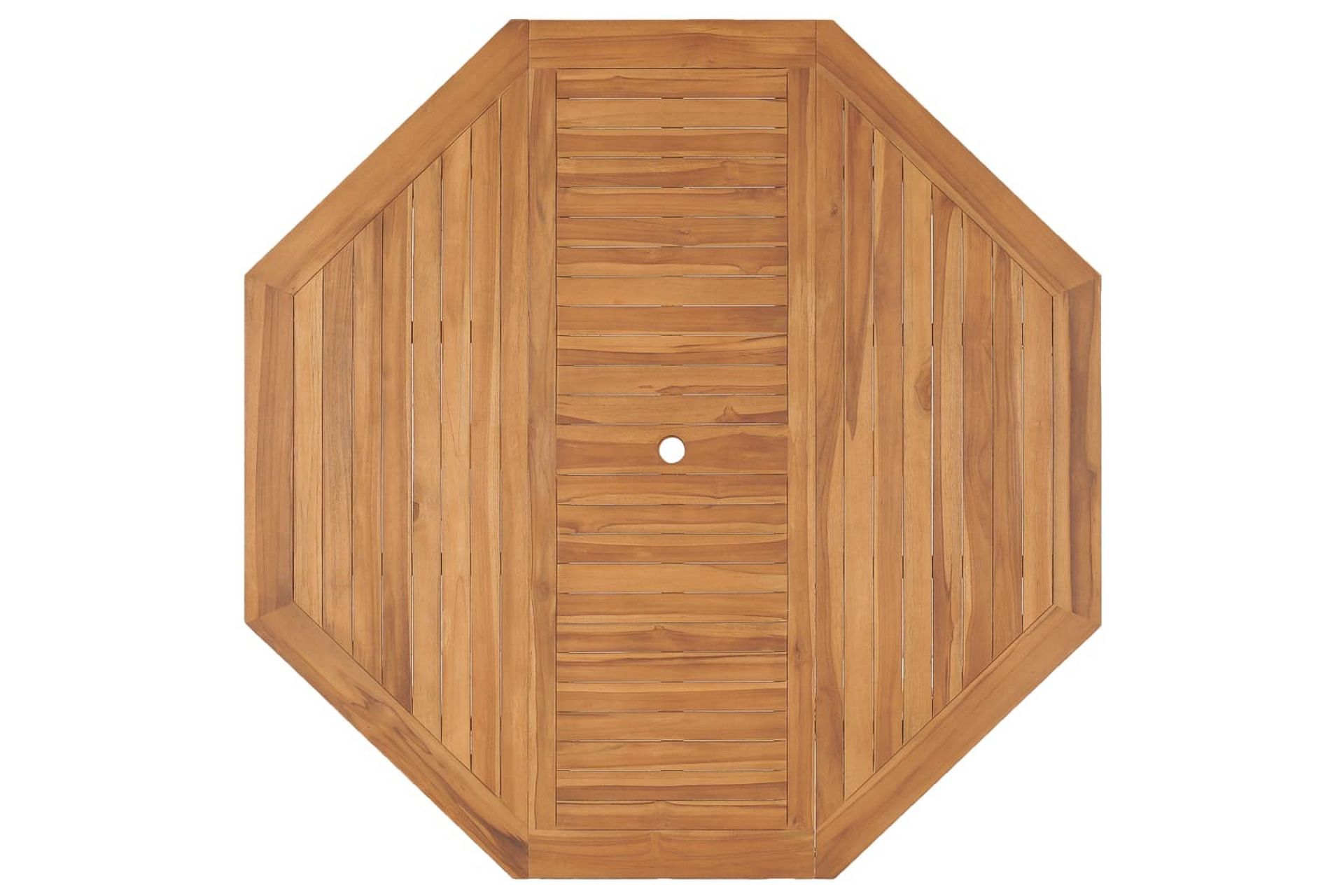 Havebord 150x150x75 cm Massivt Teaktræ - Brun - Havemøbler - Havebord - Spisebord & havebord