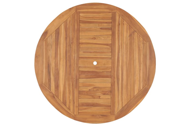 Havebord 150x76 cm Massivt Teaktræ - Brun - Havemøbler - Havebord - Spisebord & havebord