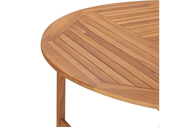 Havebord 150x76 cm Massivt Teaktræ - Brun - Havemøbler - Havebord - Spisebord & havebord