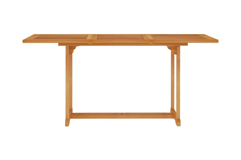 havebord 150x90x75 cm massivt teaktræ - Havemøbler - Havebord - Spisebord & havebord