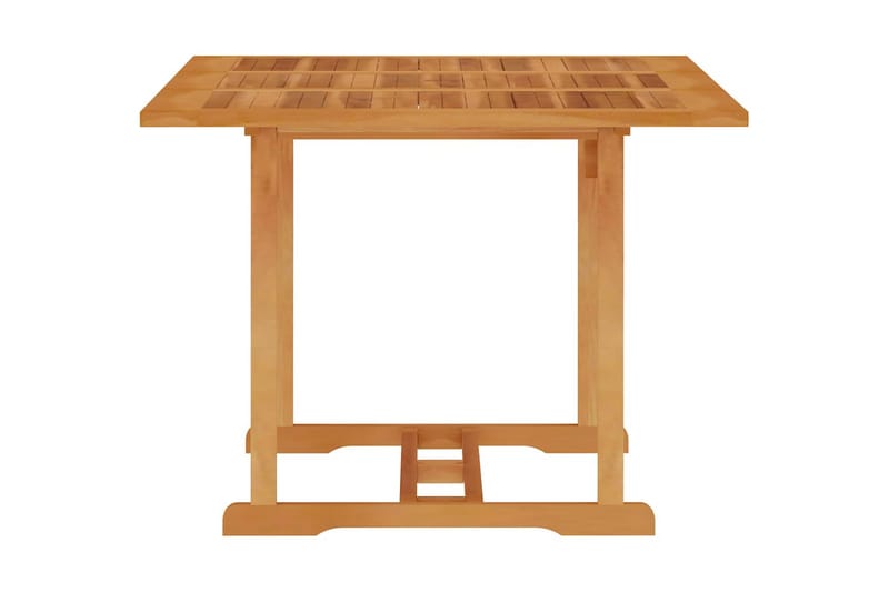 havebord 150x90x75 cm massivt teaktræ - Spisebord & havebord