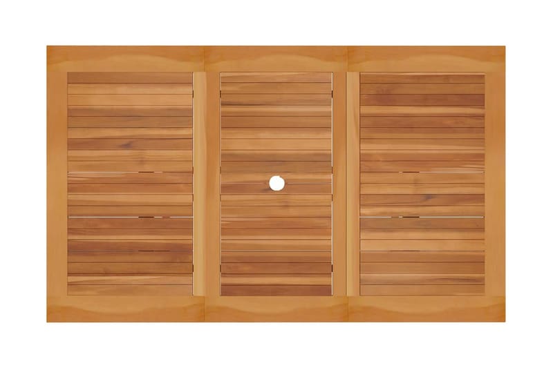 havebord 150x90x75 cm massivt teaktræ - Havemøbler - Havebord - Spisebord & havebord