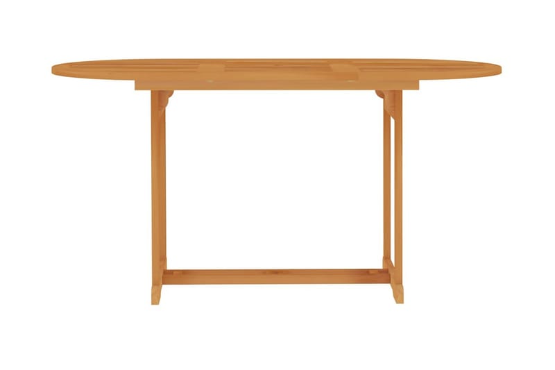 havebord 150x90x75 cm massivt teaktræ - Havemøbler - Havebord - Spisebord & havebord