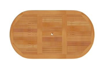 havebord 150x90x75 cm massivt teaktræ - Havemøbler - Havebord - Spisebord & havebord