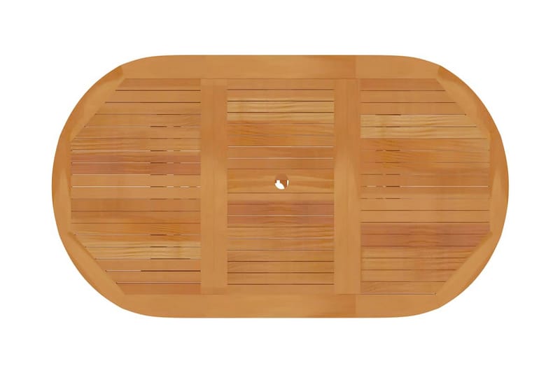 havebord 150x90x75 cm massivt teaktræ - Havemøbler - Havebord - Spisebord & havebord