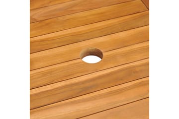 havebord 150x90x75 cm massivt teaktræ - Havemøbler - Havebord - Spisebord & havebord