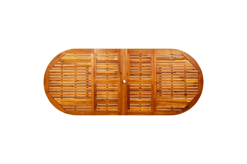 havebord (160-240)x100x75 cm massivt akacietræ - Brun - Havemøbler - Havebord - Spisebord & havebord