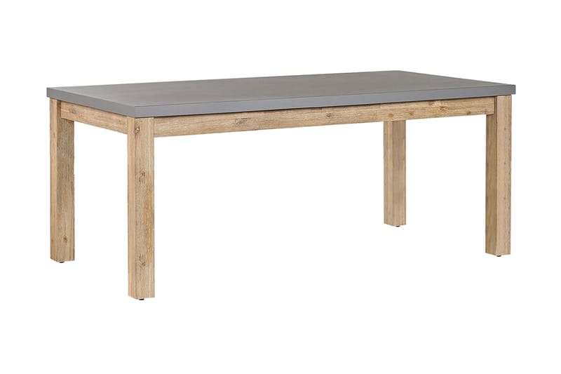 Havebord 180 x 90 cm Grå OSTUNI - Grå - Havemøbler - Havebord - Spisebord & havebord