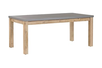 Havebord 180 x 90 cm Grå OSTUNI - Grå - Havemøbler - Havebord - Spisebord & havebord