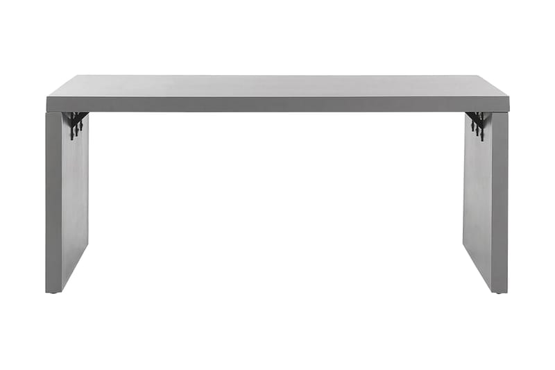 Havebord 180 x 90 cm Grå U-formet TARANTO - Grå - Havemøbler - Havebord - Spisebord & havebord
