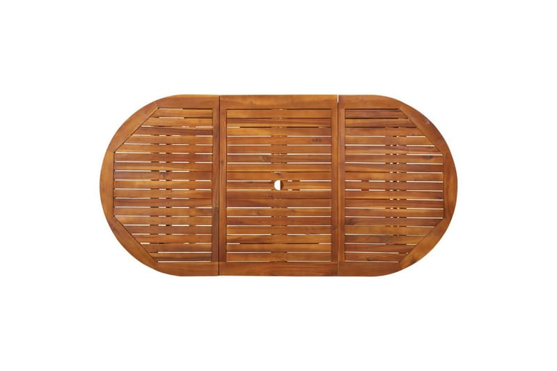 havebord 180x90x75 cm massivt akacietræ - Brun - Havemøbler - Havebord - Spisebord & havebord