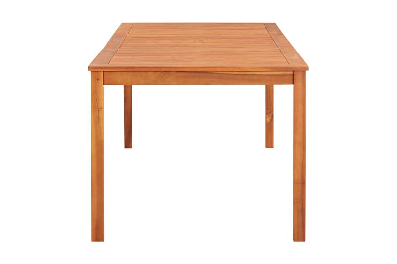 Havebord 215 x 90 x 74 cm massivt akacietræ - Brun - Havemøbler - Havebord - Spisebord & havebord