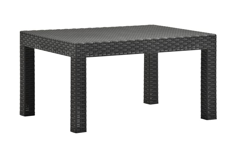 Havebord 58x58x41 cm pp antracitgrå - Antracit - Havemøbler - Havebord - Spisebord & havebord