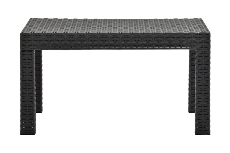 Havebord 58x58x41 cm pp antracitgrå - Antracit - Havemøbler - Havebord - Spisebord & havebord