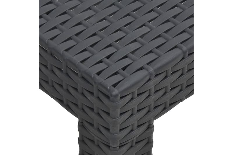 Havebord 58x58x41 cm pp antracitgrå - Antracit - Havemøbler - Havebord - Spisebord & havebord