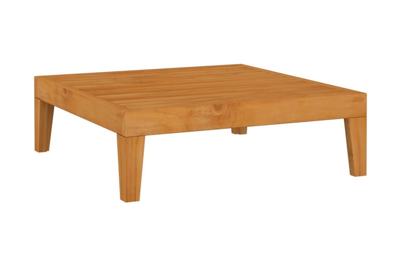 havebord 68,5x68,5x24 cm massivt akacietræ - Brun - Havemøbler - Havebord - Spisebord & havebord