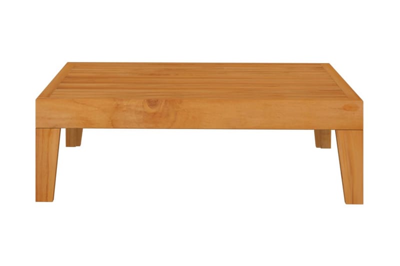 havebord 68,5x68,5x24 cm massivt akacietræ - Brun - Spisebord & havebord