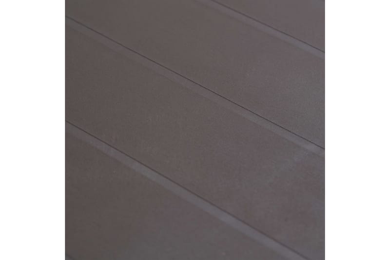 Havebord 79 X 79 X 72 Cm Plastik Rattanlook Brun - Brun - Havemøbler - Havebord - Spisebord & havebord