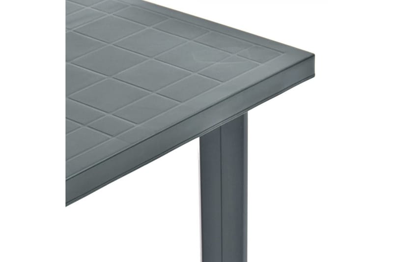 Havebord 80x75x72 cm Plastik Grøn - Grøn - Havemøbler - Havebord - Spisebord & havebord