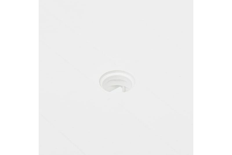 Havebord 80x75x72 cm Plastik Hvid - Hvid - Havemøbler - Havebord - Spisebord & havebord