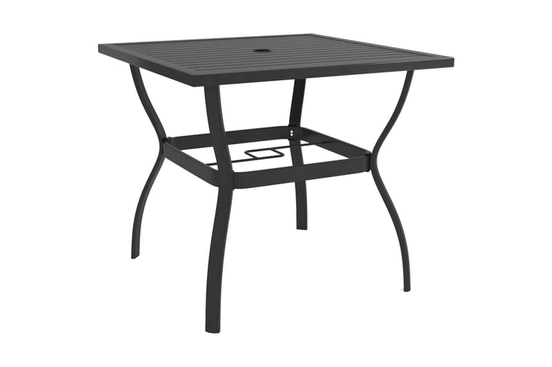 Havebord 81,5x81,5x72 cm stål antracitgrå - Antracit - Havemøbler - Havebord - Spisebord & havebord