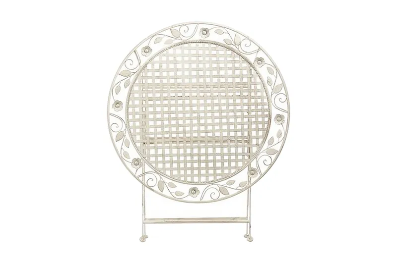 Havebord cremehvid BIVIO - Hvid - Havemøbler - Havebord - Spisebord & havebord