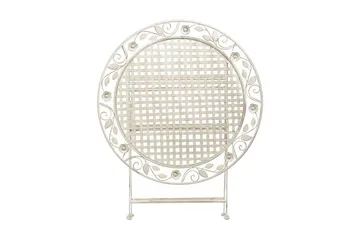 Havebord cremehvid BIVIO - Hvid - Havemøbler - Havebord - Spisebord & havebord