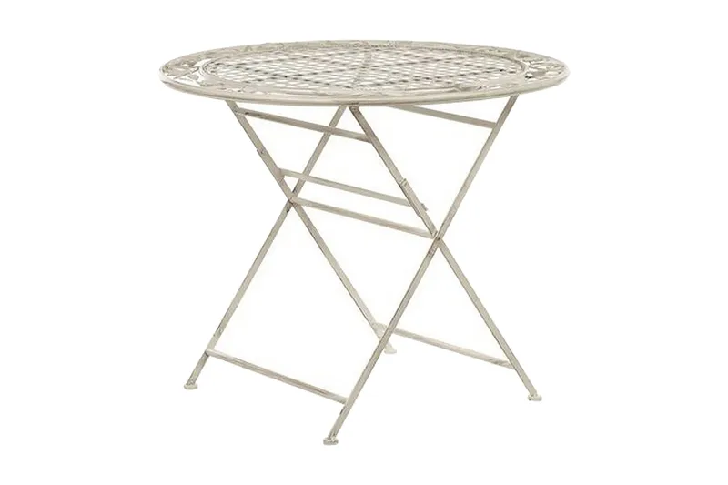 Havebord cremehvid BIVIO, Hvid