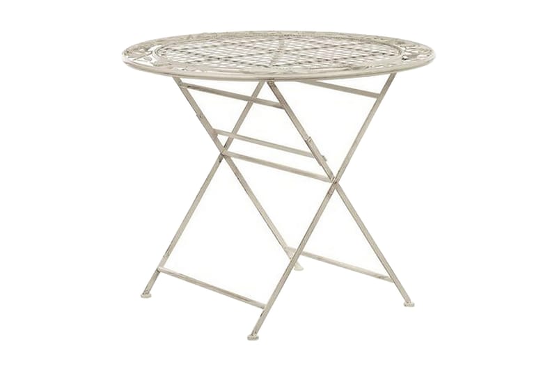 Havebord cremehvid BIVIO, Hvid