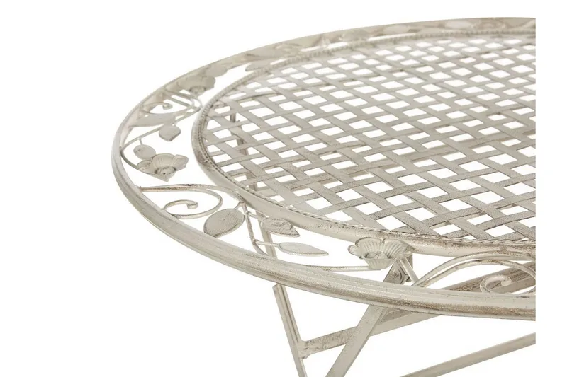 Havebord cremehvid BIVIO - Hvid - Havemøbler - Havebord - Spisebord & havebord