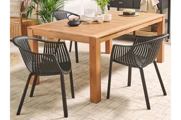 Havebord Eucalyptus 190 x 105 cm MONSANO - Træ / natur - Havemøbler - Havebord - Spisebord & havebord