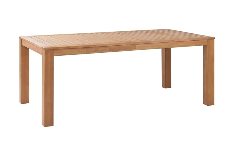 Havebord Eucalyptus 190 x 105 cm MONSANO - Træ / natur - Havemøbler - Havebord - Spisebord & havebord